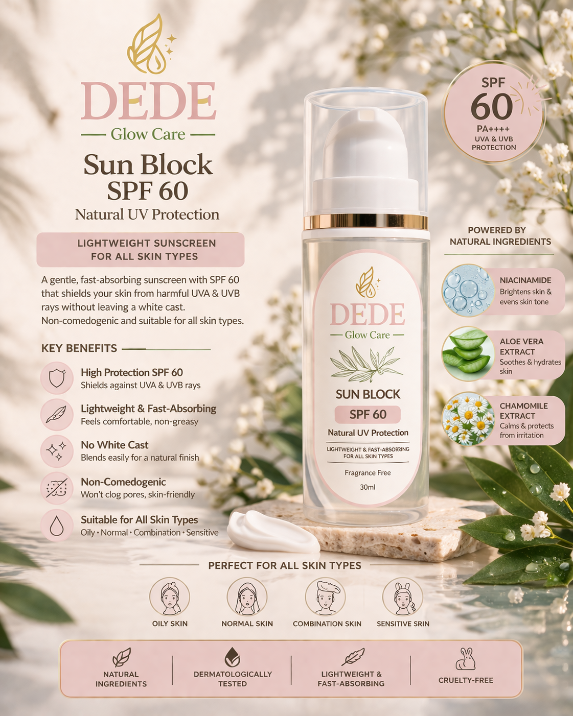 Sunscreen SPF 60