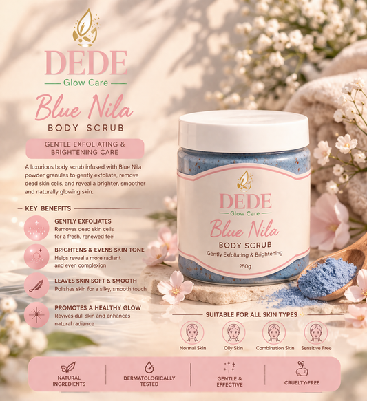 Blue Nila body scrub