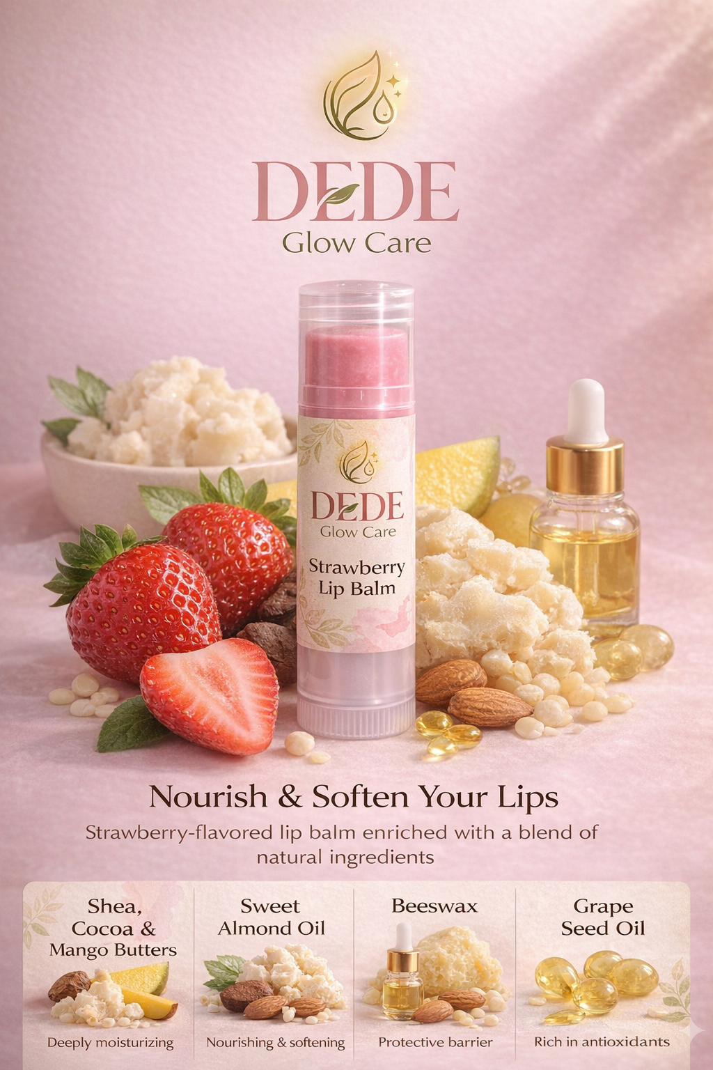 Strawberry Lip Balm